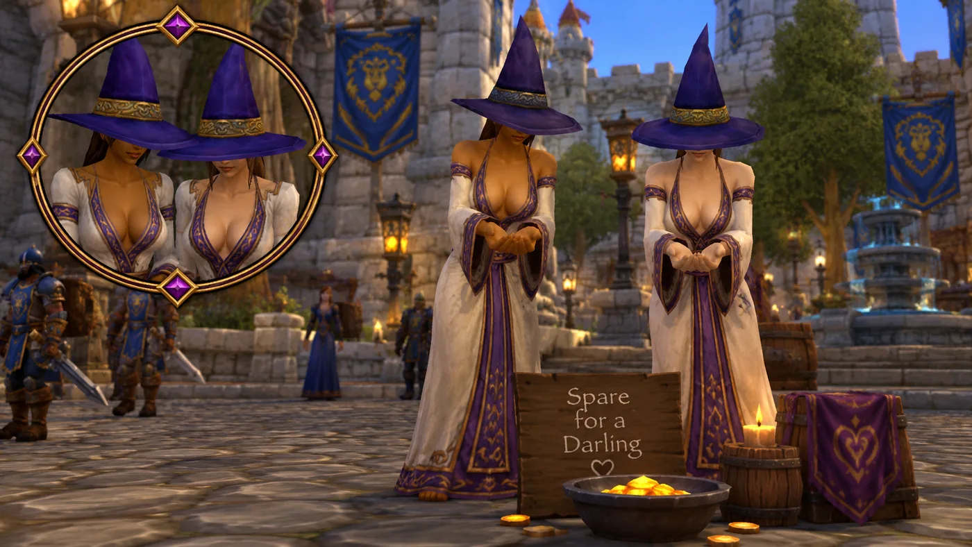 “Spare for a Darling”: the sisters in the streets of Stormwind
